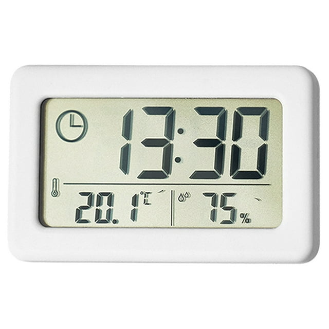 Atomic Clock with Outdoor and Indoor Temperature SelfSetting Alarm Day Digital Clock Large