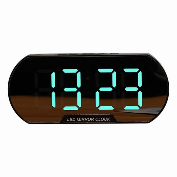 Atomic Clock Wall Clock Silent Led Clock For Bedroom Electronic Desktop Clock Led Digital Alarm Clock With Smart Night Light For Home Bedroom Office