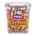 Atomic Fireball Jawbreakers , Cinnamon Flavor Individually Wrapped