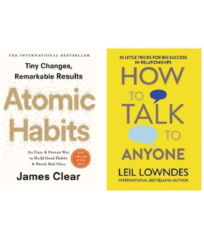 Atomic Habits & How to Talk to Anyone Paperback
