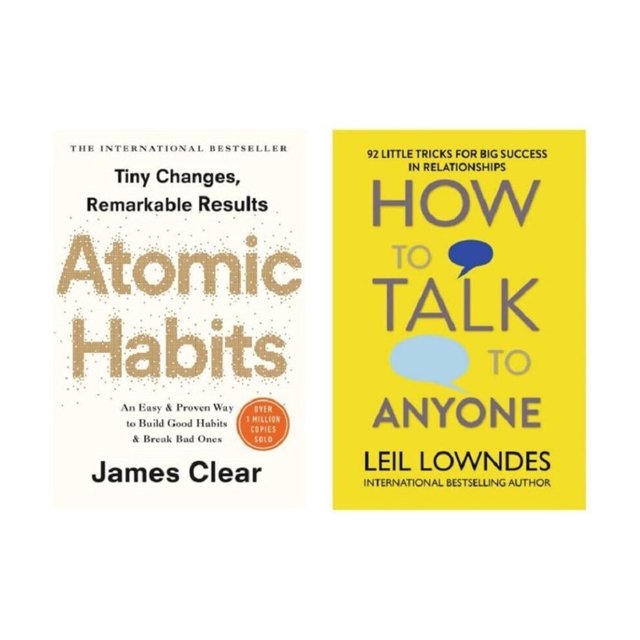 Atomic Habits & How to Talk to Anyone Paperback