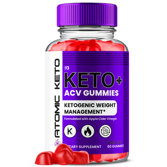 Atomic Keto ACV Gummies Maximum Strength Keto Support Supplement 60 Gummies