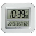 thumbnail image 1 of Atomic LCD Wall Clock with Temperature Date Humidity T-4680, 1 of 2