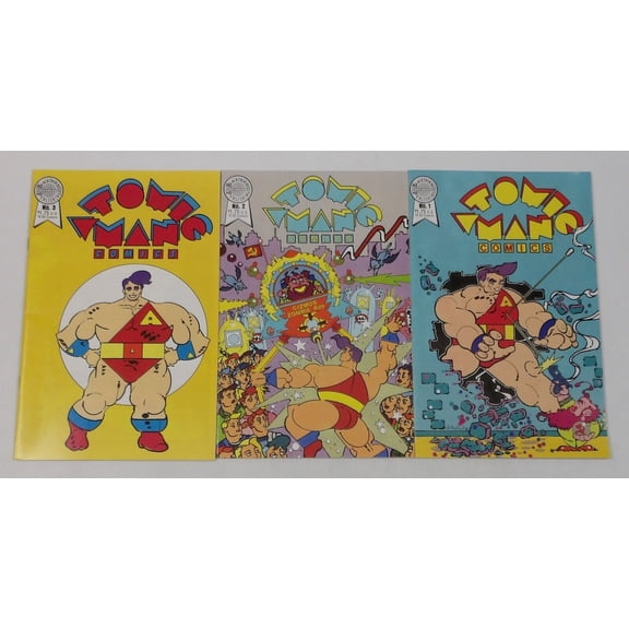 Atomic Man Comics #1-3 VF/NM complete series J.B. Bonivert ; Blackthorne