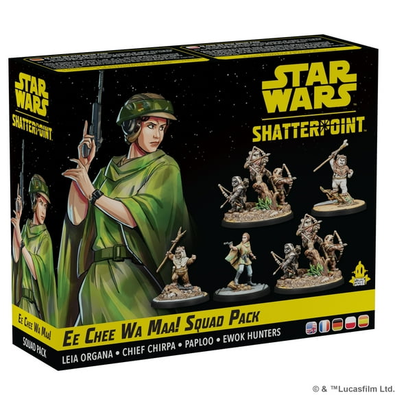 Star Wars Shatterpoint: Ee Chee Wa Maa! Squad Pack Expansion for Ages 14+, from Asmodee