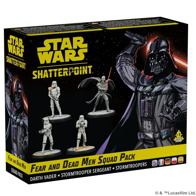 Atomic Mass Games Star Wars Shatterpoint Fear and Dead Men Squad Pack