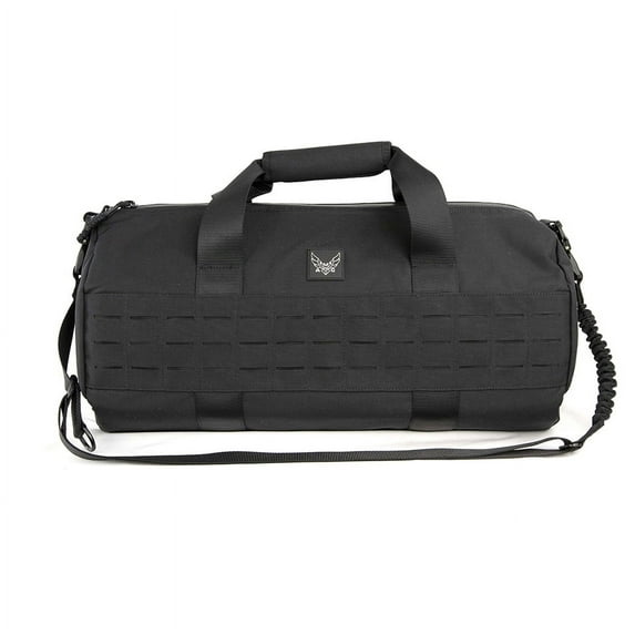 Atomic Mission Gear Unisex Travel Peruga Medium Duffel Bag- Black