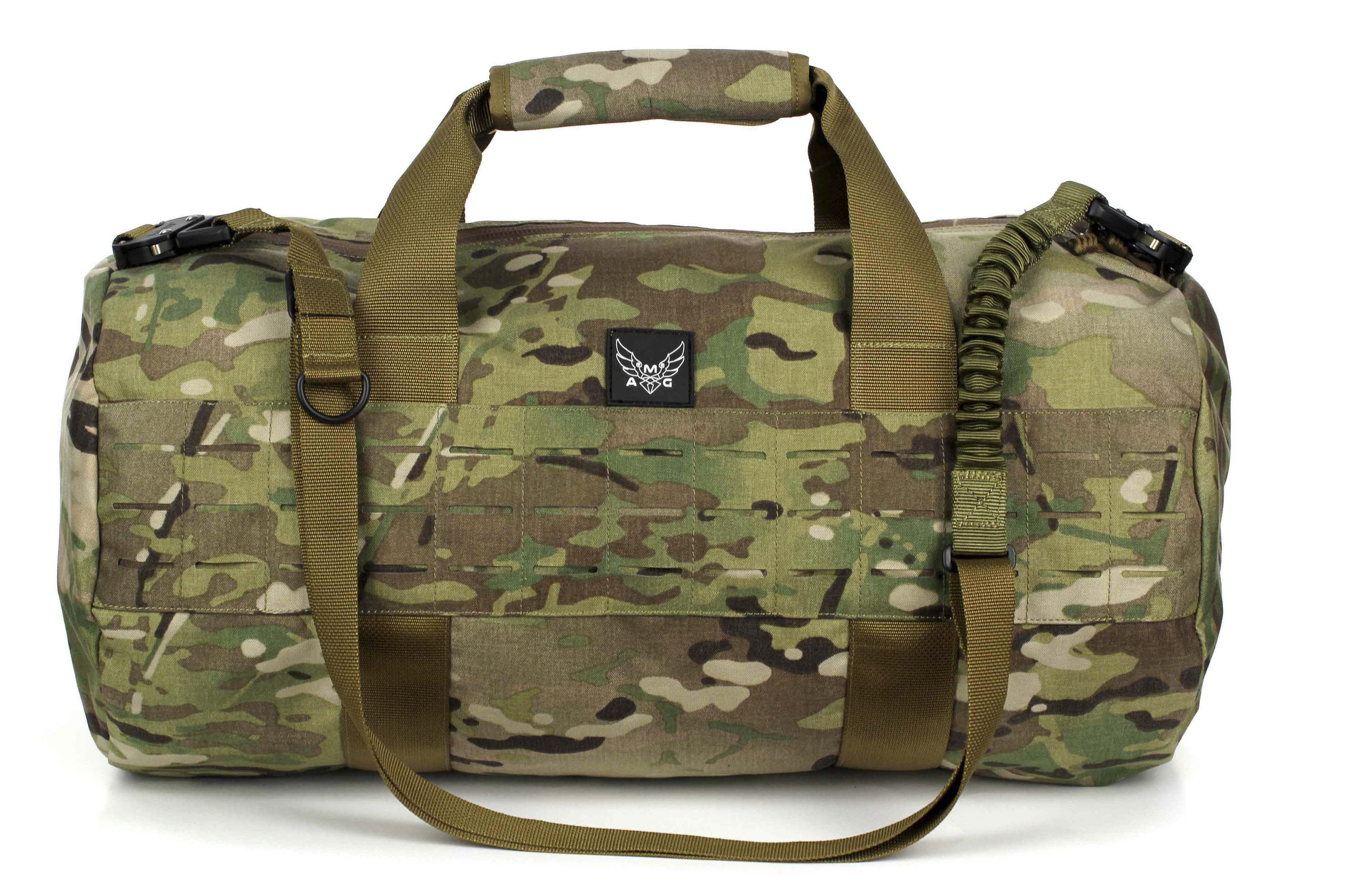Atomic Mission Gear Unisex Travel Peruga Medium Duffel Bag Medium Multi-Camouflage