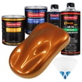 thumbnail image 1 of Atomic Orange Pearl Quart URETHANE BASECOAT CLEARCOAT Car Auto Body Paint Kit, 1 of 6