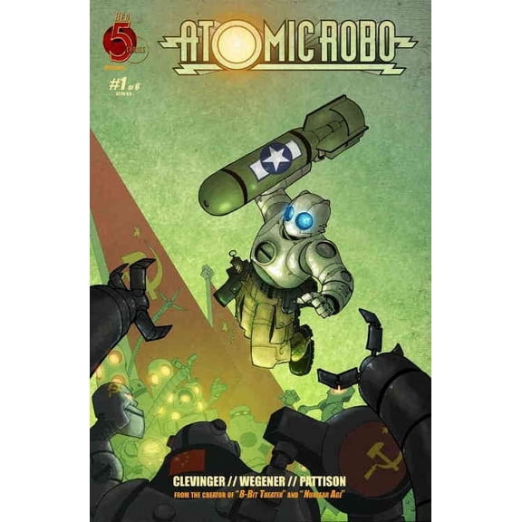 Atomic Robo #1 (2nd) VF ; Red 5 Comic Book