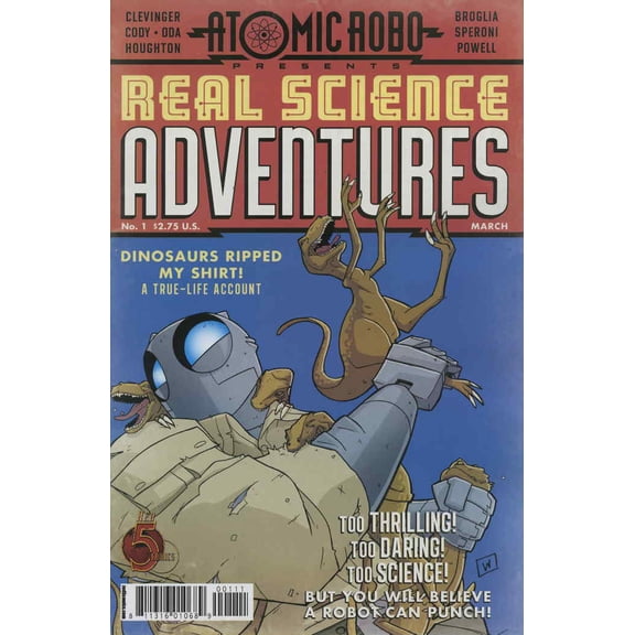 Atomic Robo Presents Real Science Adventures #1 VF ; Red 5 Comic Book