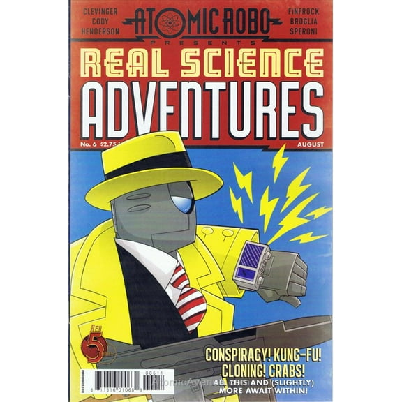 Atomic Robo Presents Real Science Adventures #6 VF ; Red 5 Comic Book