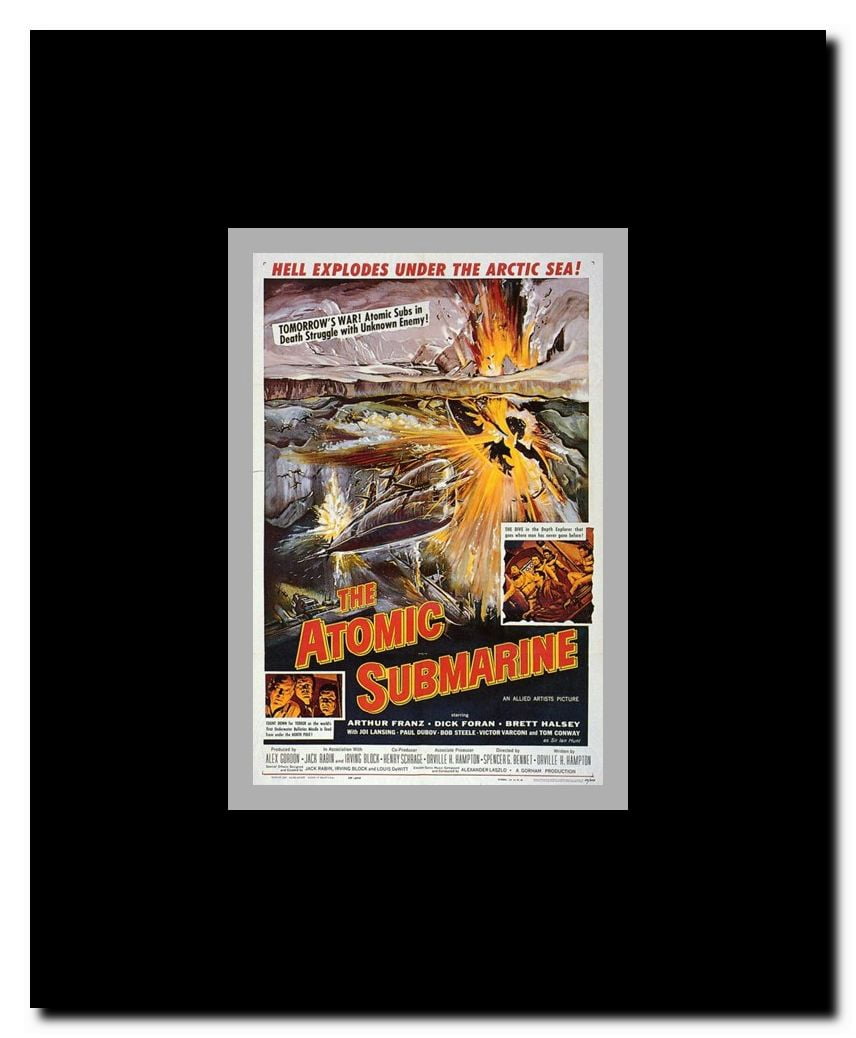 Atomic Submarine Framed Movie Poster