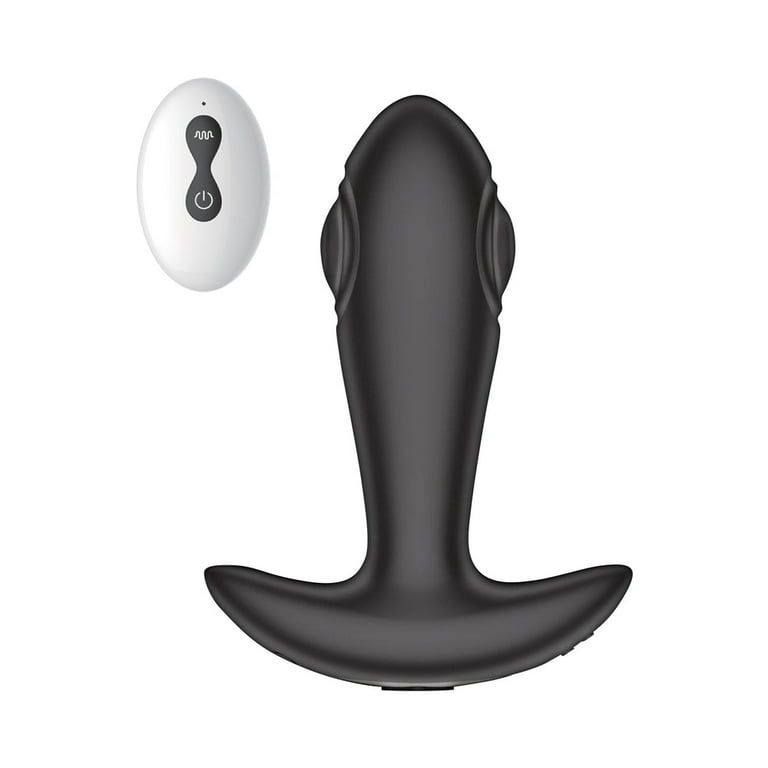 Atomic Tapping Rechargeable Silicone Vibrating Anal Plug with Remote  Control, Black - Walmart.com