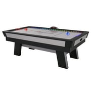 Atomic Top Shelf LED Illuminated Air Hockey Table, Silver, 90