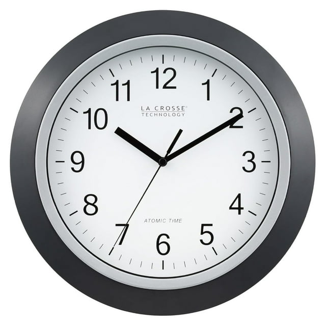 Atomic Wall Clock 12 Inch Self Setting Analog Clock 4 Time Zones 5 Atomic Wall Clock 12 Inch Self Setting Analog Clock 4 Time Zones 5