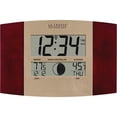 thumbnail image 1 of Atomic Wall Clock with Outdoor Temperature by La Crosse - 12.2 Inches Wide, 1 of 3
