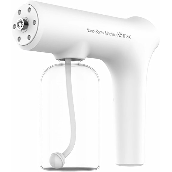 Atomizer Sprayer Electrostatic ULV Atomizer Nano Mister with Blue Light Wireless Nano Sprayer Gun Fogger Machine for Indoor and Outdoor