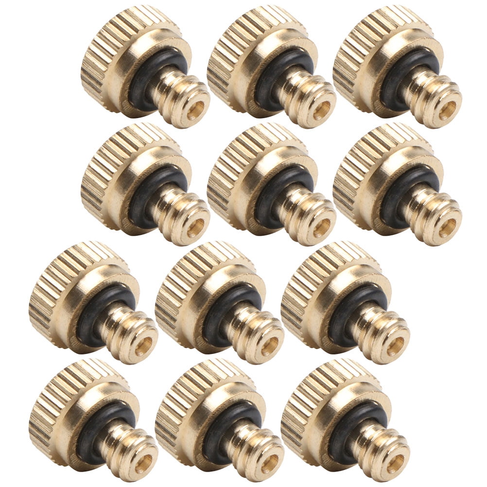 Joywayus 10pcs UNC Thread Brass Misting Nozzles Atomizing Misting