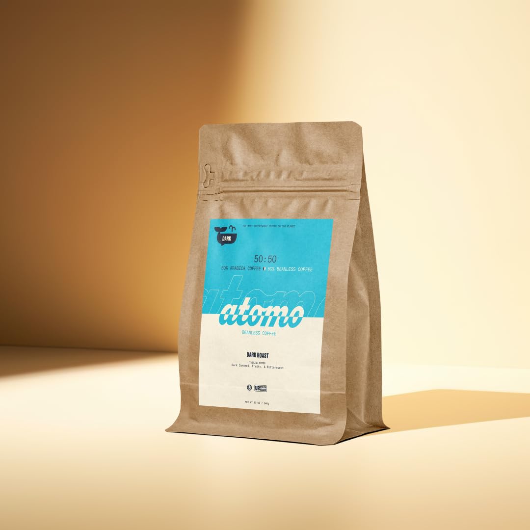 Photo inspiration: Fresh Look at Atomo 50 50 Coffee Dark Roast Low Acid Sustainable Ground