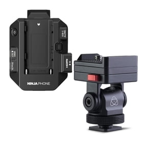 Atomos Ninja Phone with 10-Bit Video Co-Processor for Video Professionals and Content Creators Bundle with Atomos AtomX 5- Inch and 7-Inch Monitor Mount (2 Items)