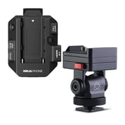 Atomos Ninja Phone with 10-Bit Video Co-Processor for Video Professionals and Content Creators Bundle with Atomos AtomX 5- Inch and 7-Inch Monitor Mount 2 Items