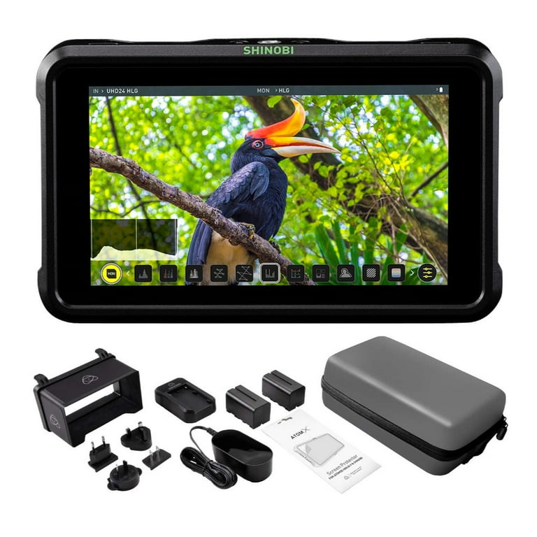 Atomos Shinobi 5-Inch HDMI 4K Monitor with Accessory Bundle