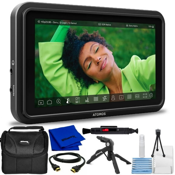 Atomos Shinobi II 5.2" HDMI HDR Monitor, 7-Piece Accessory Bundle