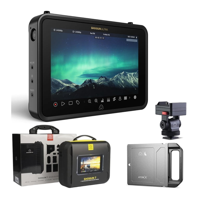 Atomos Shogun Ultra 7-Inch HDR Monitor-Recorder 8K Raw with 
