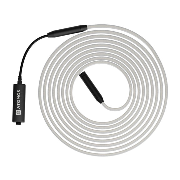Atomos Sun Dragon Rope Light with 5-Color RGBAW Design, Flexible Construction, and Water-Resistant Build (White, with Diffuser)