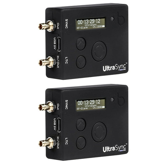 Atomos UltraSync ONE RF Timecode Sync for AtomX Sync and Ninja V (2-Pack)
