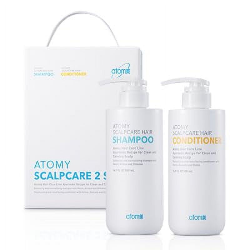 Atomy Scalpcare Hair Care Set (2pc) Shampoo, Conditioner Clease and