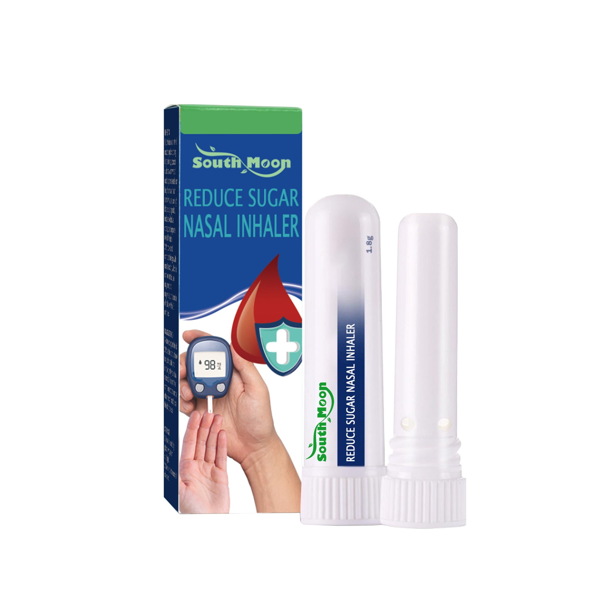 Aton D. Nausea Relief Nasal Inhaler Sticks, Natural Essential Oil Blend, Upset Stomach