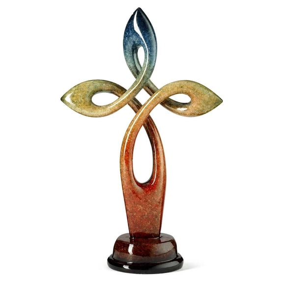 Atone - Cross - Small Imago Sculpture by Lawrence Oliver