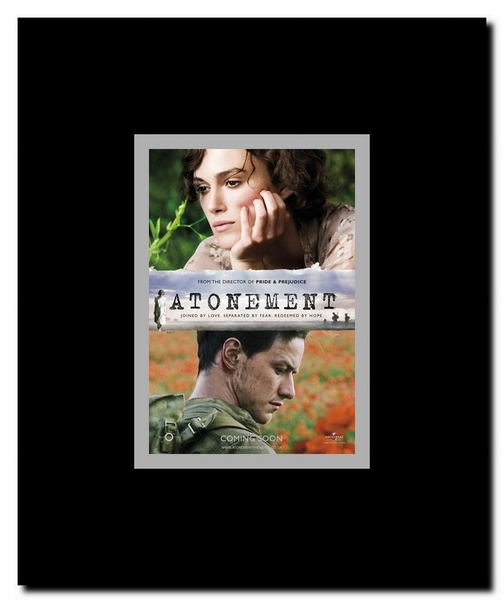 Atonement Framed Movie Poster