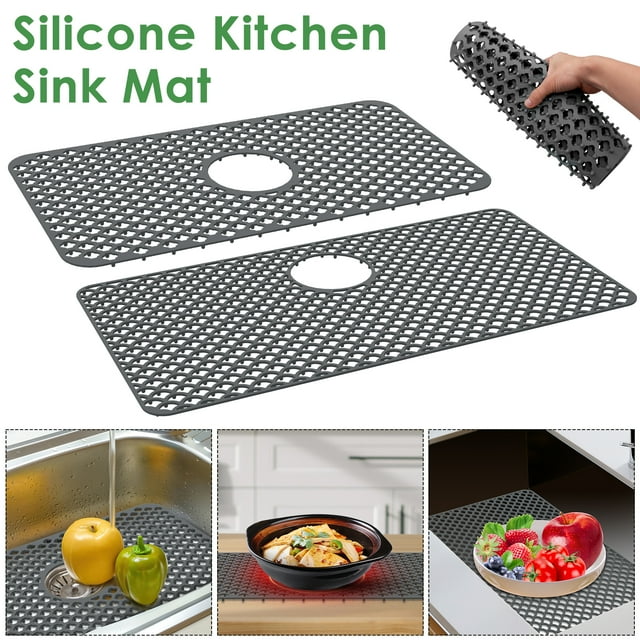 Atopoler Silicone Sink Protector HeatResistant Sink Liner Mat Reusable