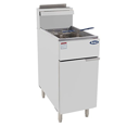 thumbnail image 1 of Atosa USA ATFS-40 15" Floor Model Natural Gas Fryer, 40 lbs, 1 of 6