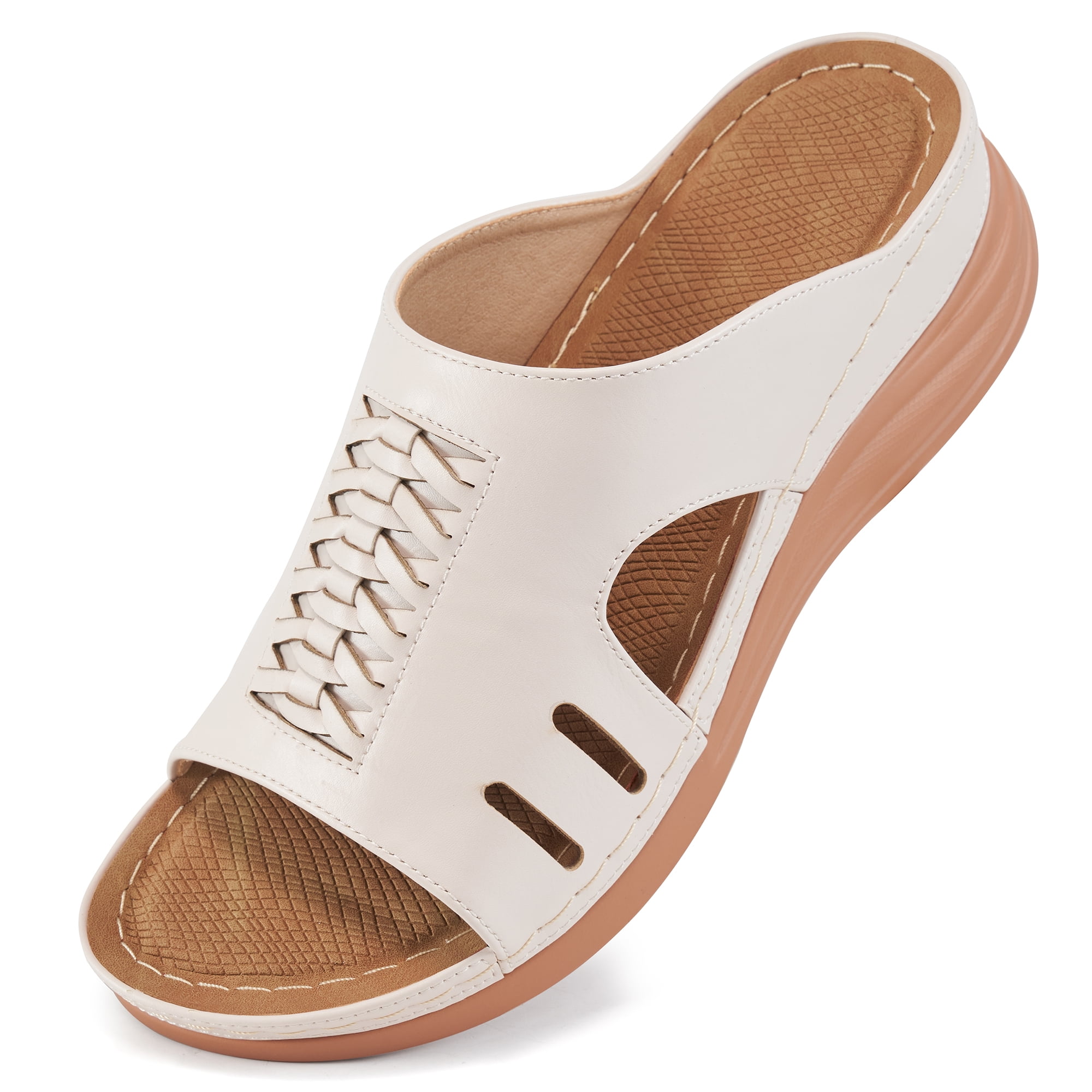 Summer Slip On Women Wedges Sandals Open Toe Ladies Casual Shoes
