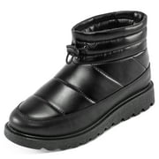 Atoshopce Womens Snow Boots Winter Waterproof Comfortable Slip on Outdoor Boot