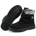 thumbnail image 1 of Atoshopce Womens Winter Snow Boots Waterproof Anti Slip Ankle Booties with Adjustable Hook Loop, 1 of 7