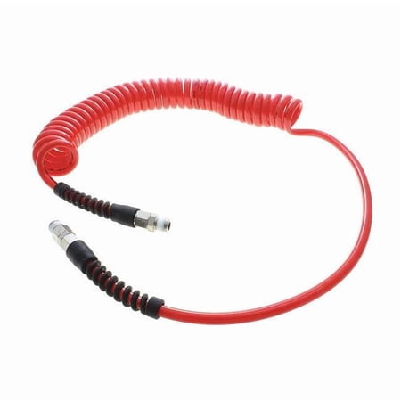 Atp Coiled Air Hose,3/8" ID x 12 ft. TT-38-15-R-RS2