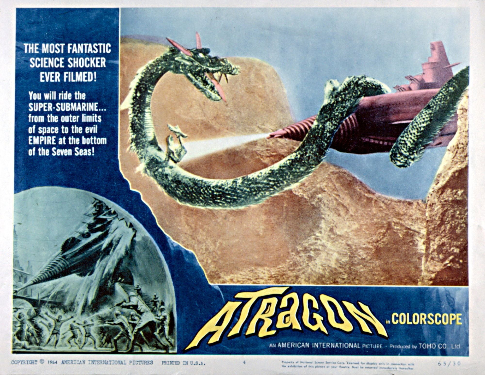 Atragon Canvas Art - (28 x 22)