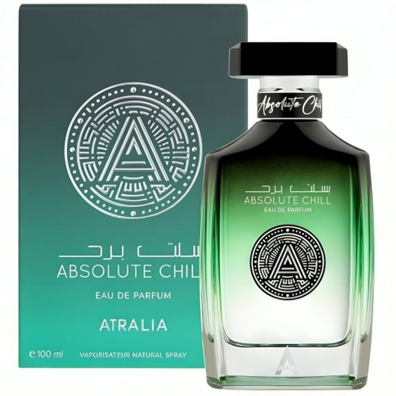 Atralia Absolute Chill Citrus Mint Perfume for Men & Women Green Lemon, Mint, Orange, Blackcurrant Summer Fresh Long-Lasting Fragrance Eau de Parfum EDP 100ml