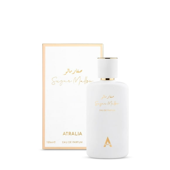 Atralia Sugar Mallow Eau de Parfum 100ml | Sweet Marshmallow, Strawberry & Vanilla Perfume for Women | Long Lasting Gourmand Fragrance with Candy Sugar & Musk