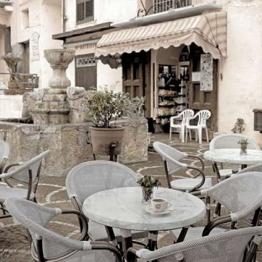 Atrani Caffe - 4 Canvas Art - Alan Blaustein (24 x 24)