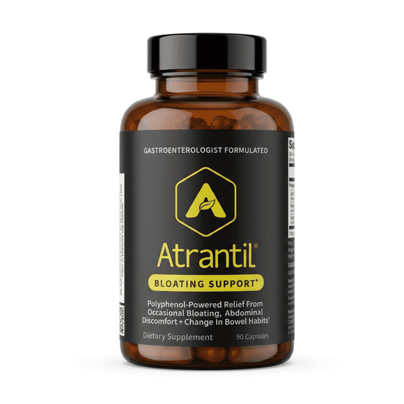 Atrantil Digestive Support Supplement - Bloating Relief - 90 Capsules