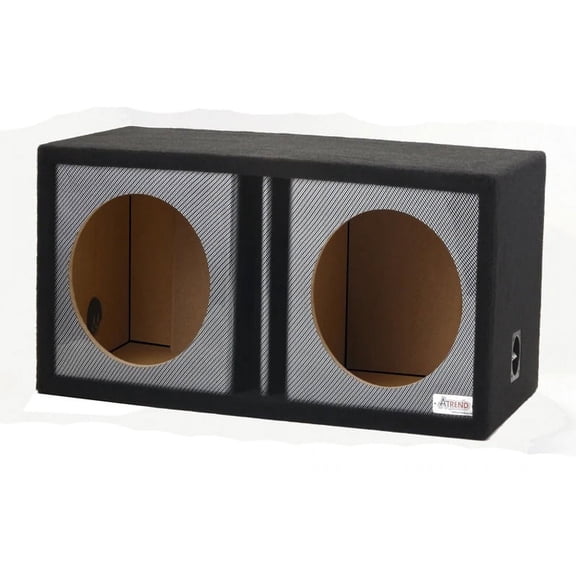 Atrend - 10DVR - Black Carbon Fiber - 10" Dual Vented Black Carbon Fiber