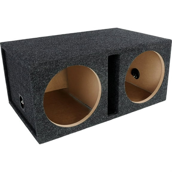 Atrend - 12DQV 12 Dual Vented Subwoofer/Speaker Enclosure A