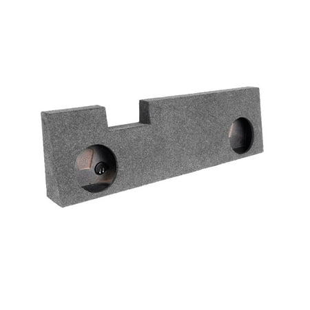 Atrend Dual 10" Sealed Carpeted Subwoofer Enclosure - Fits 2008 - 2016 Ford F250/350/450 Crew Cab