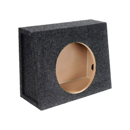 Atrend - 10" Single Sealed Subwoofer Enclosure - Charcoal